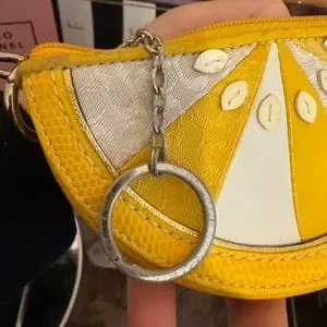 Coach | Bags | Coach Rare Lemon Coin Purse | Poshmark